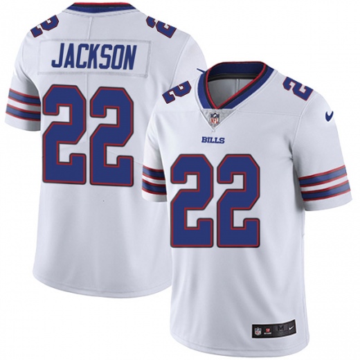 Men's Buffalo Bills #22 Fred Jackson White Vapor Untouchable Limited Stitched NFL Jersey